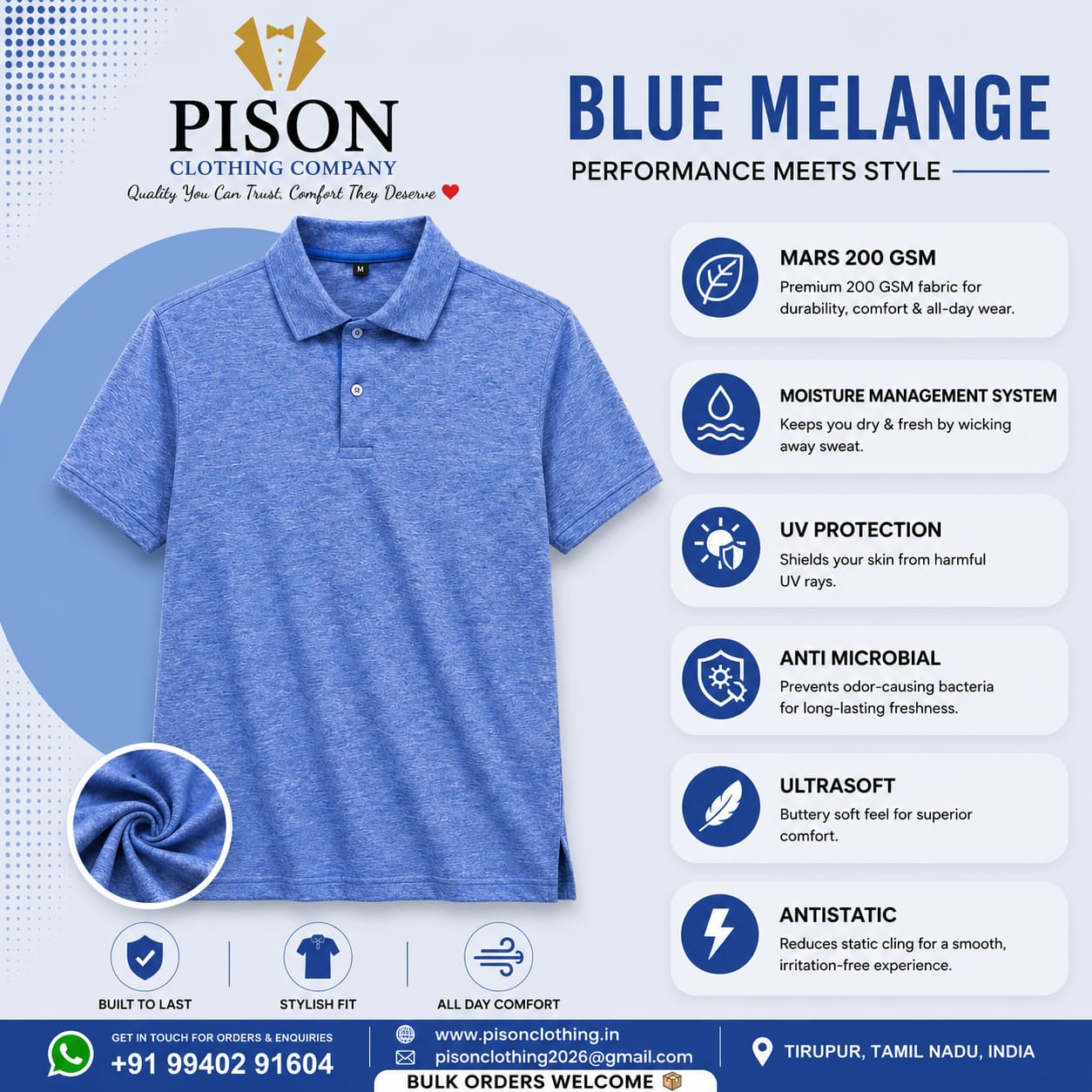 Blue Melange