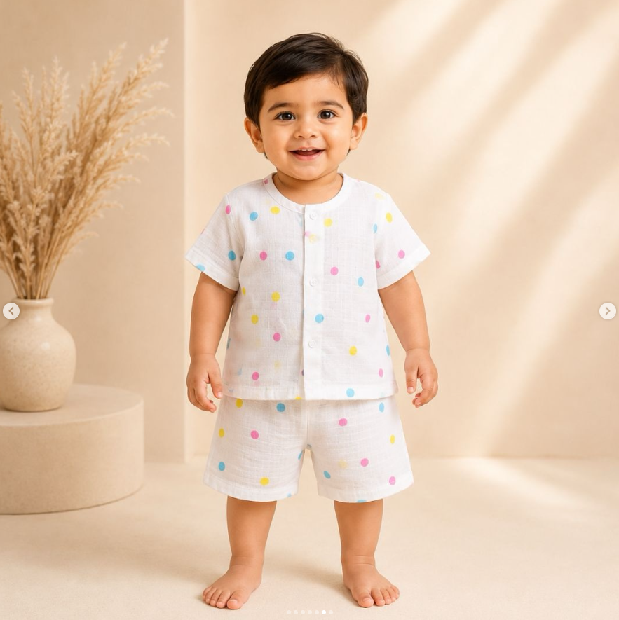 H/S Co-ord Set Dots