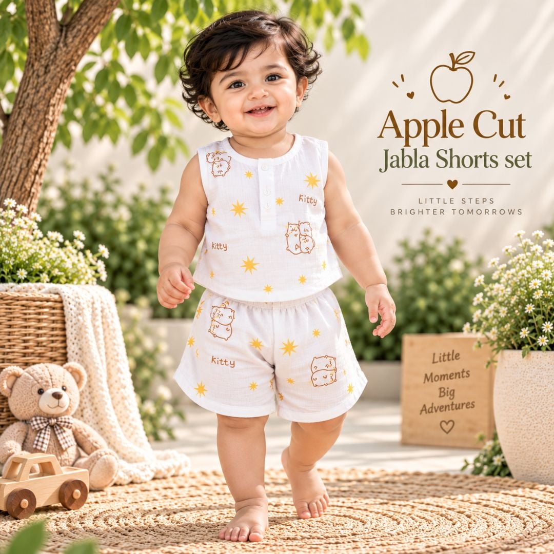Apple Cut Jabla Shorts Set Cat