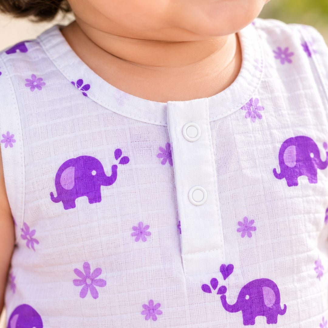 Apple Cut Jabla Shorts Set Elephant view 2