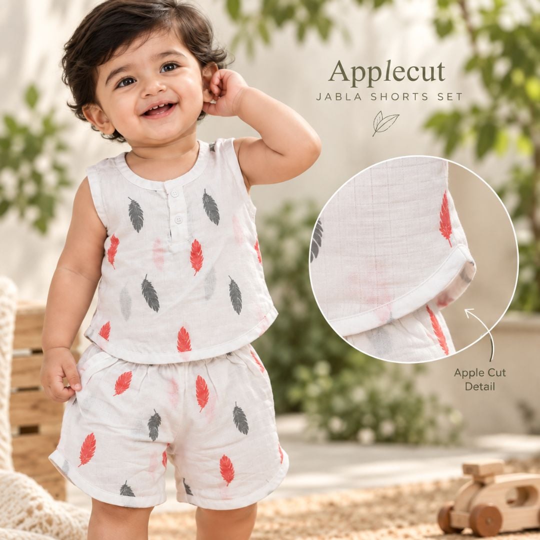 Apple Cut Jabla Shorts Set Feather view 3