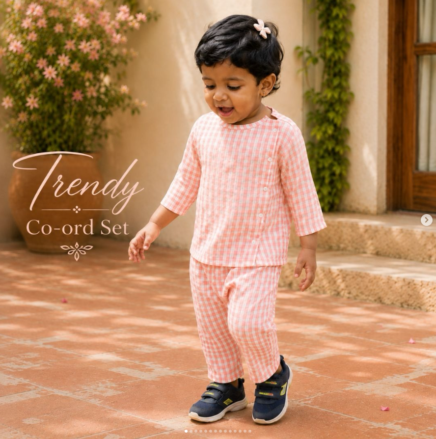Trendy Co-ord Set Pink