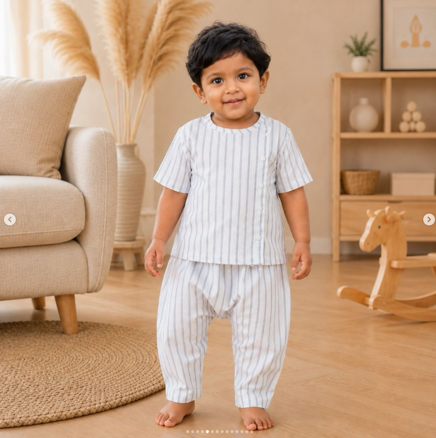 Trendy Co-ord Set Blue
