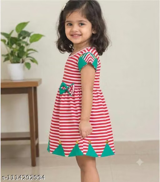 Cotton A-Line Frocks & Dresses view 2