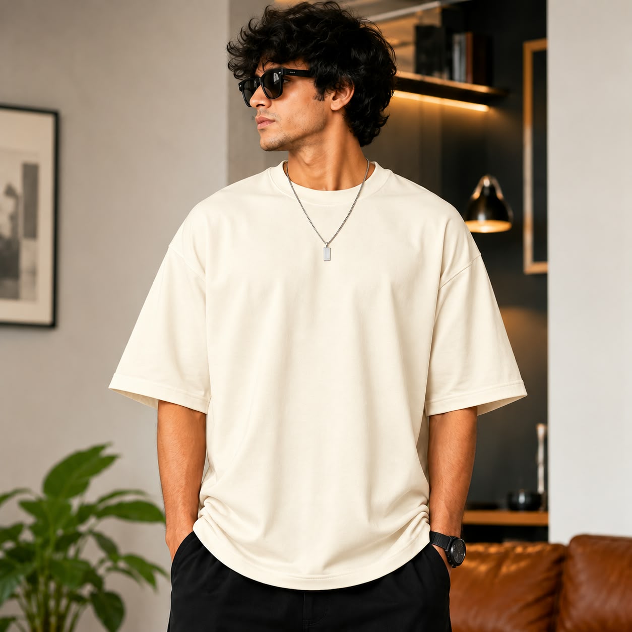 Over sized Tee - 240gsm - 03 -IVR