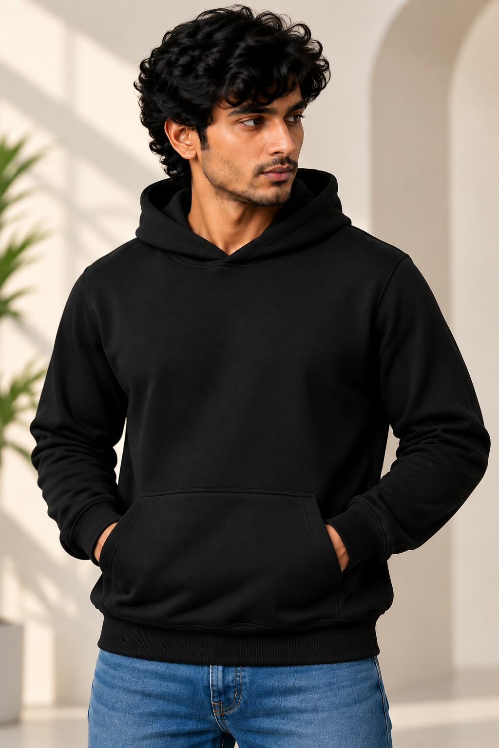 CTN Hoody - 320gsm - 01 - BLK