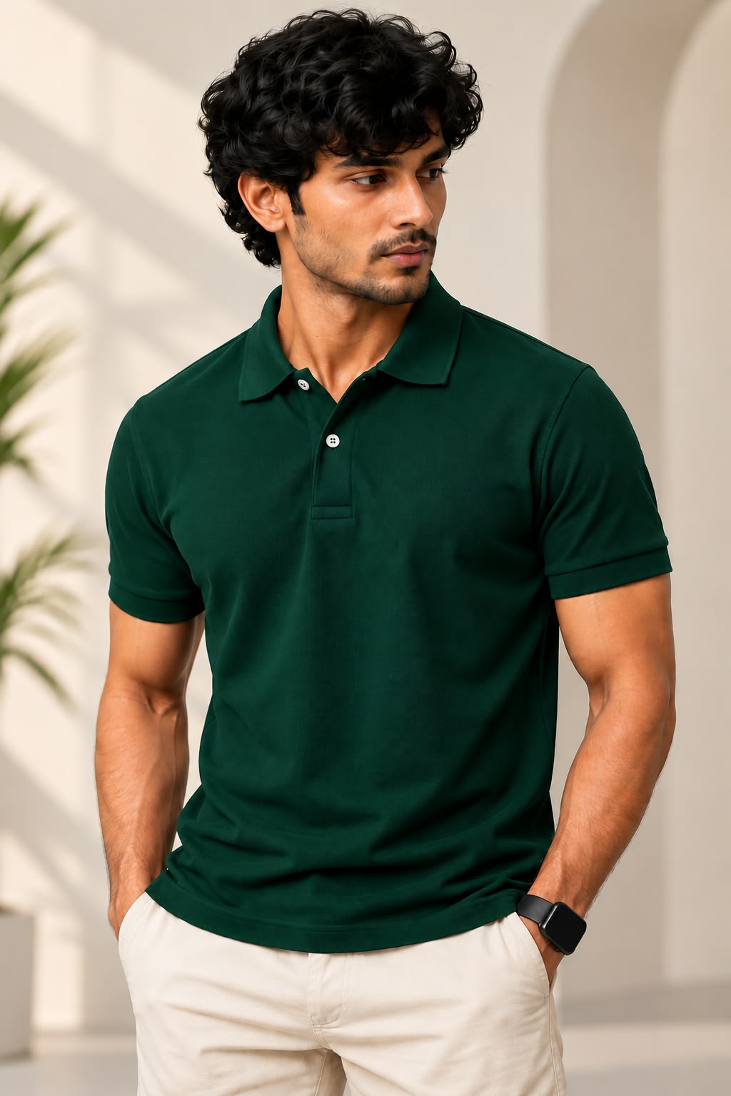 CTN Polo-240gsm -04 -GRN